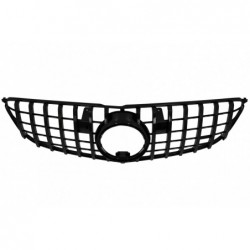 Central Grille suitable for Mercedes GLS X166 Facelift (2016-2018) GTR Design Black