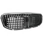 Priekinės grotelės tinka Mercedes GLS SUV X167 (2019-2023) M-Design Chrome
