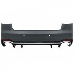 Rear Bumper suitable for Audi A4 B9 8W (2016-2018) Sedan RS4 Design