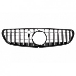 Central Grille suitable for Mercedes S-Class Coupe C217 (2014-2017) Cabrio A217 (2015-2017) Chrome Stripes GT-R Panamericana Des