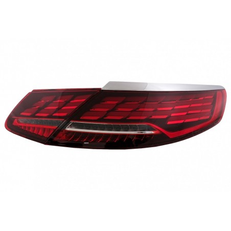 Taillights Full LED suitable for Mercedes S-Class Coupe C217 Cabrio A217 (2015-2017) Facelift S63/S65 Design