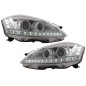 LED priekiniai žibintai tinka Mercedes S-Class W221 (2005-2009) Facelift Look LHD
