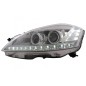 LED priekiniai žibintai tinka Mercedes S-Class W221 (2005-2009) Facelift Look LHD