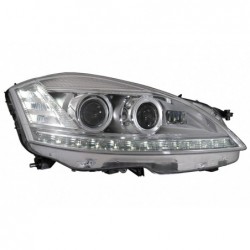 LED Headlights suitable for Mercedes S-Class W221 (2005-2009) Facelift Look with Sequential Dynamic Turning Lights