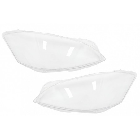 Headlights Lens Glasses suitable for Mercedes S-Class W221 Facelift (2010-2013) Clear