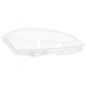 Headlights Lens Glasses suitable for Mercedes S-Class W221 Facelift (2010-2013) Clear