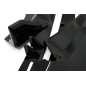 Priekinio buferio spoileris tinka Audi A4 B9 8W S-Line (2016-2018) Piano Black