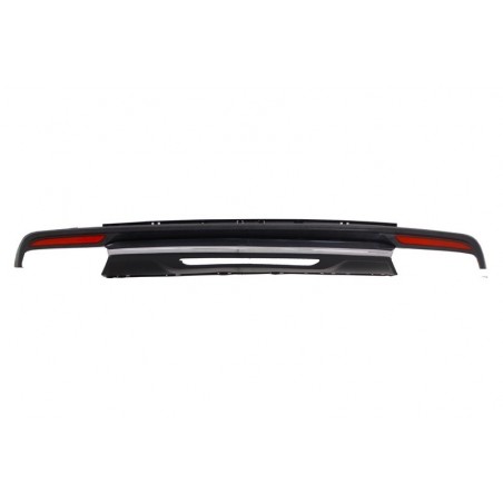 Galinio buferio difuzorius tinka Mercedes S-Class W222 Sport Line Package (2013-06.2017) S63 Design