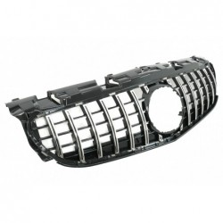 Front Grille suitable for Mercedes SLC-Class R172 Facelift (2016-2019) GT-R Panamericana Design Black/Chrome
