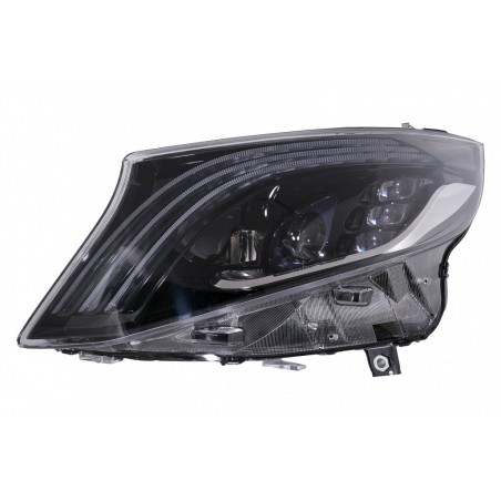 Full LED Headlights suitable for Mercedes V-Class W447 (2016-2020) Black