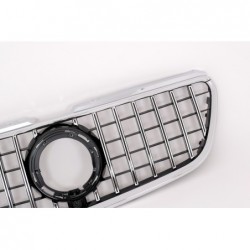 Central Grille suitable for Mercedes Vito (W447) (2020-up) GTR Panamericana Design Black Chrome