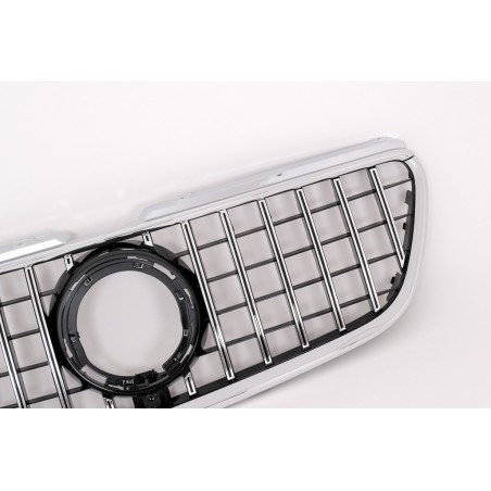 Central Grille suitable for Mercedes Vito (W447) (2020-up) GTR Panamericana Design Black Chrome