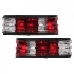 Taillights suitable for Mercedes W201 190 (12.1982-05.1993) Red White Clear