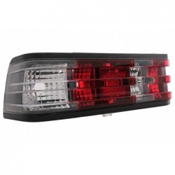 Galiniai žibintai tinka Mercedes W201 190 (12.1982-05.1993) Red White Clear
