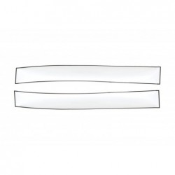 Set Sticker Vinyl Black White Hood Upper Bonnet suitable for MINI R50 R52 R53 R56 R57 Clubman R55 (2001-2017) Premium Quality