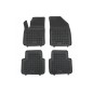 Floor mat Rubber Black suitable for OPEL CROSSLAND X (2017+)