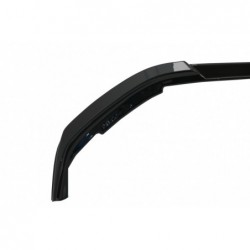 Front Bumper Lip Extension Spoiler suitable for Peugeot 208 Mk2 (2020-Up) Piano Black