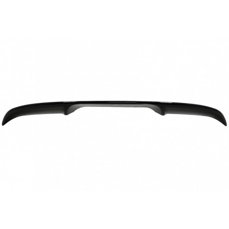 Roof Spoiler Cap suitable for Seat Leon 5F Mk3 5 Doors Hatchback (2012-2019) Piano Black