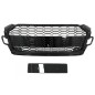 Front Grille suitable for Audi A5 F5 Facelift (2019-Up) Racing Look Piano Black