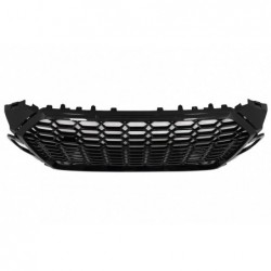 Front Grille suitable for Audi A5 F5 Facelift (2019-Up) Racing Look Piano Black