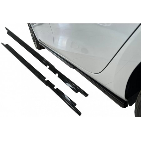 Side Skirts Extensions suitable for Seat Leon Mk4 (2020-up) Piano Black
