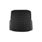 Trunk Mat Rubber Black suitable for SKODA Octavia III Hatchback 2013+