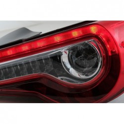 Full LED Taillights suitable for Toyota 86 (2012-2019) Subaru BRZ (2012-2018) Scion FR-S (2013-2016) with Sequential Dynamic Tur