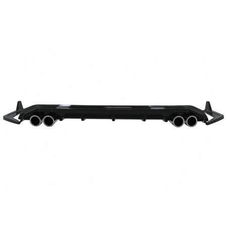 Rear Bumper Diffuser with Rear Bumper Side Flaps suitable for Toyota Corolla XII Sedan (2019-Up)