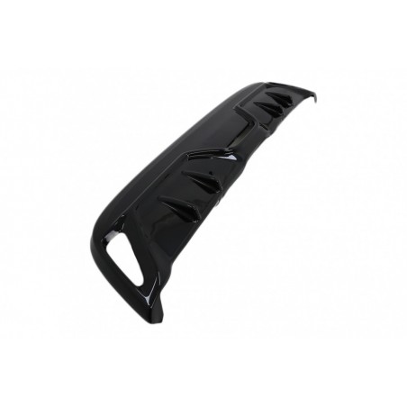 Rear Bumper Diffuser suitable for Toyota Yaris MK4 XP210 (2020-up) Piano Black