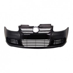 Priekinis buferis tinka VW Golf V 5 (2003-2007) Jetta (2005-2010) R32 Piano Glossy Black Grill