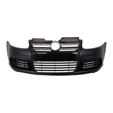 Priekinis buferis tinka VW Golf V 5 (2003-2007) Jetta (2005-2010) R32 Piano Glossy Black Grill