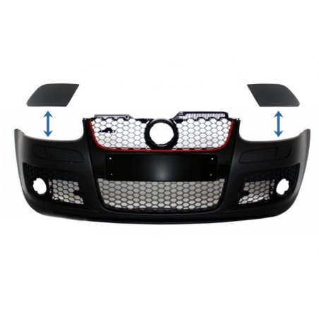SRA dangteliai tinkami VW Golf MK5 V 5 (2003-2007) GTI dizaino priekiniam buferiui