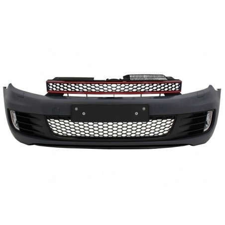 Front Bumper suitable for VW Golf VI 6 (2008-2013) GTI Look without PDC