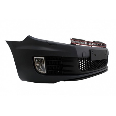Front Bumper suitable for VW Golf VI 6 (2008-2013) GTI Look without PDC