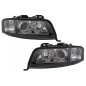 Angel Eyes Xenon priekiniai žibintai tinka Audi A6 4B C5 (06.2001-05.2004) LHD arba RHD Black