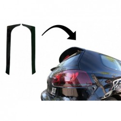 Trunk Rear Window Fin Spoiler suitable for VW Golf 6 (2008-2012) Piano Black