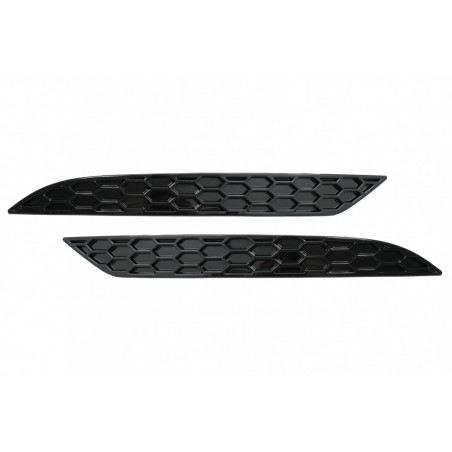 Honeycomb Rear Bumper Reflector Cover suitable for VW Golf 7.5 (2017-2019)