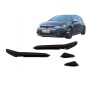 Front Bumper Side Fins Flaps suitable for VW Golf 7.5 5G R Hatchback (2017-2020) Piano Black