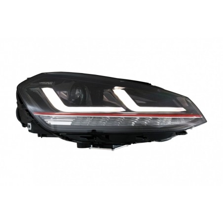Osram Full LED Headlights LEDriving suitable for VW Golf 7 VII (2012-2017) Red GTI Upgrade for Halogen