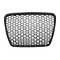 Priekinės grotelės be ženklo, tinkamos Audi A6 4F 4F2 C6 (2004-2011) RS Design Black