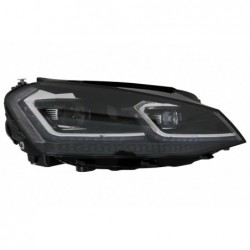 Bi-Xenon LED priekiniai žibintai atrodo tinkami VW Golf 7 VII (2012-2017) Facelift G7.5 R Line Design su nuosekliu dinaminiu pos