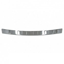 Rear Bumper Protector Sill Plate Foot Plate Aluminum Cover suitable for VW Golf VII 7 7.5 5G Hatchback (2012-2019)