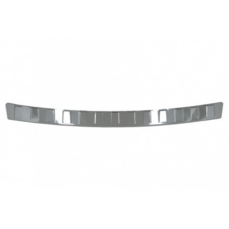 Rear Bumper Protector Sill Plate Foot Plate Aluminum Cover suitable for VW Golf VII 7 7.5 5G Hatchback (2012-2019)