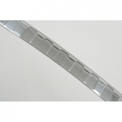 Rear Bumper Protector Sill Plate Foot Plate Aluminum Cover suitable for VW Golf VII 7 7.5 5G Hatchback (2012-2019)