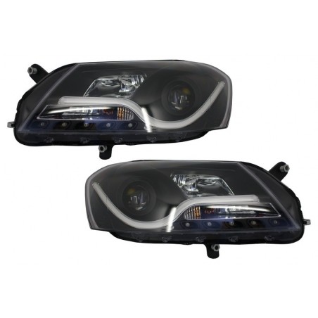 Light Bar LED DRL Headlights suitable for VW  Passat B7 (10.2010-10.2014) Black