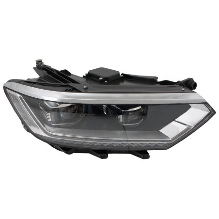 Pilnai LED priekiniai žibintai, tinkami VW Passat B8 3G (2014-2019) LED matricos išvaizdai su nuosekliais dinaminiais posūkio ži