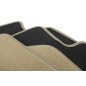 Floor mat Carpet beige suitable for VW Passat 11/2014, Passat GTE Variant 11/2014