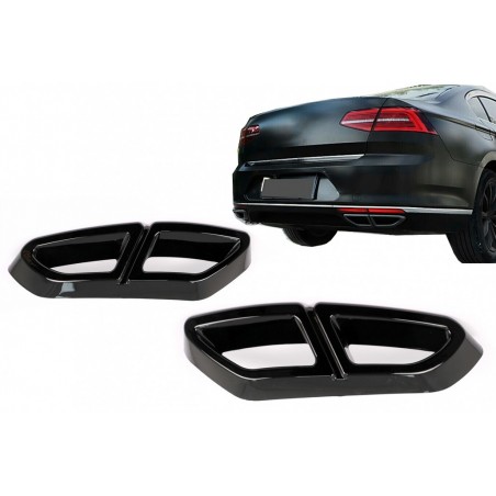 Duslintuvo antgaliai Dekoratyviniai rėmeliai, tinkami VW Passat B8 3G GTE / Alltrack (2015-2019) Piano Black