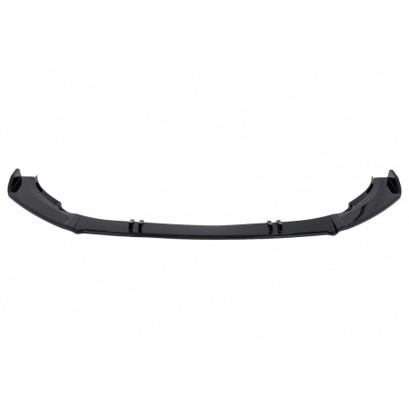 Front Bumper Add-On Lip Extension Spoiler suitable for VW Polo AW MK6 (2018-up) Piano Black