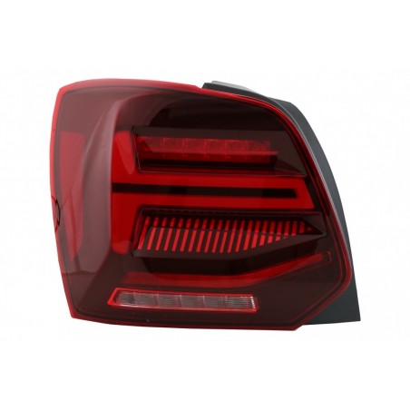 Taillights Full LED suitable for VW Polo 6R 6C 61 (2011-2017) Sequential Dynamic Turning Lights Vento Look